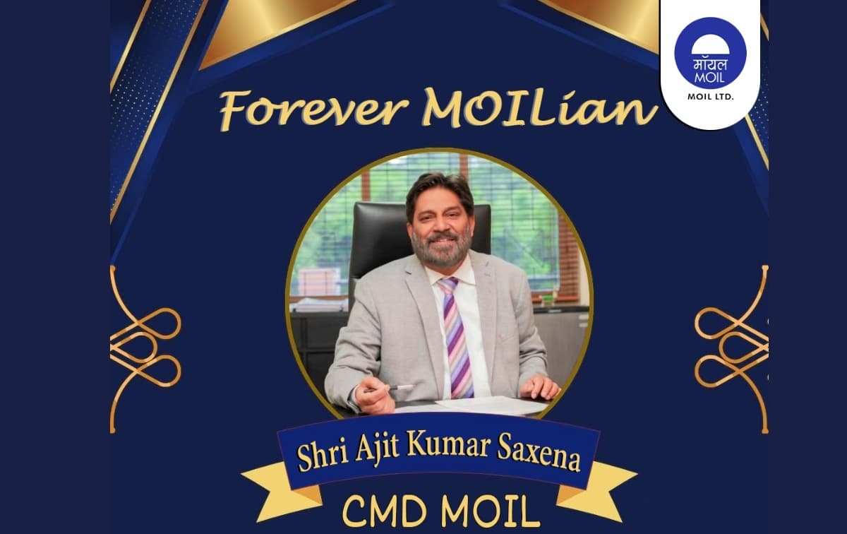 MOIL Bids Farewell to Shri Ajit Kumar Saxena CMD on Superannuation MOIL Bids Farewell to Shri Ajit Kumar Saxena CMD on Superannuation - PSU Connect News