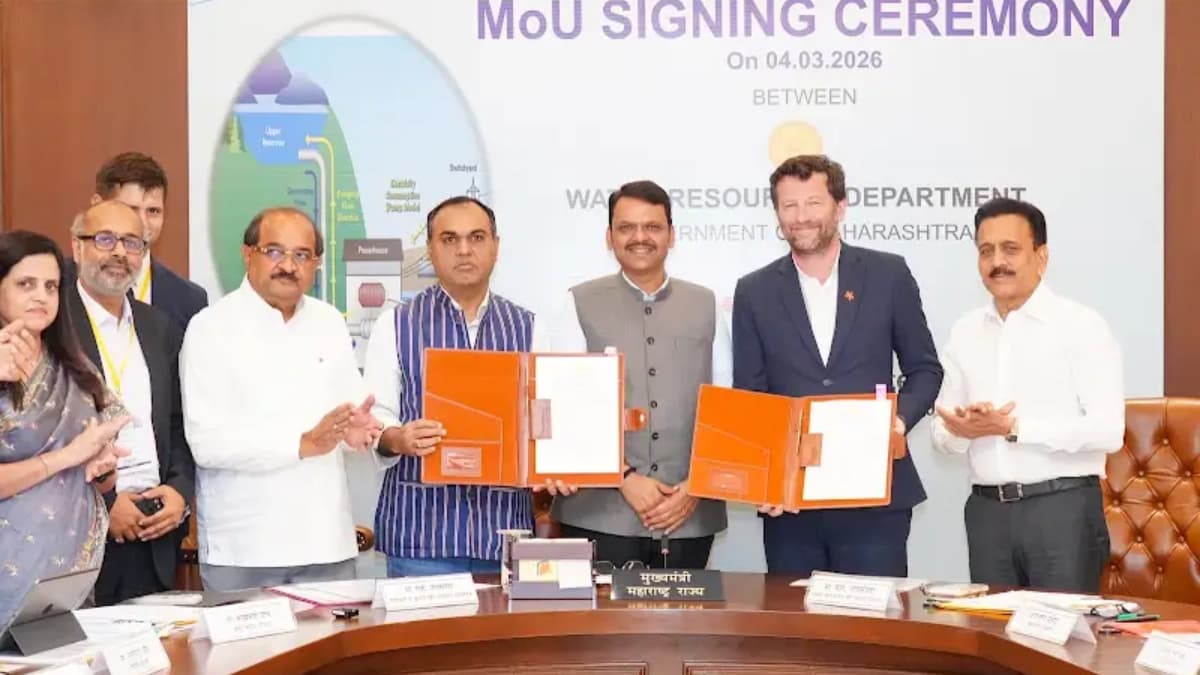 Maharashtra Signs ₹10,217 Crore MoU for 2100 MW Pumped Storage Project in Pune & Raigad