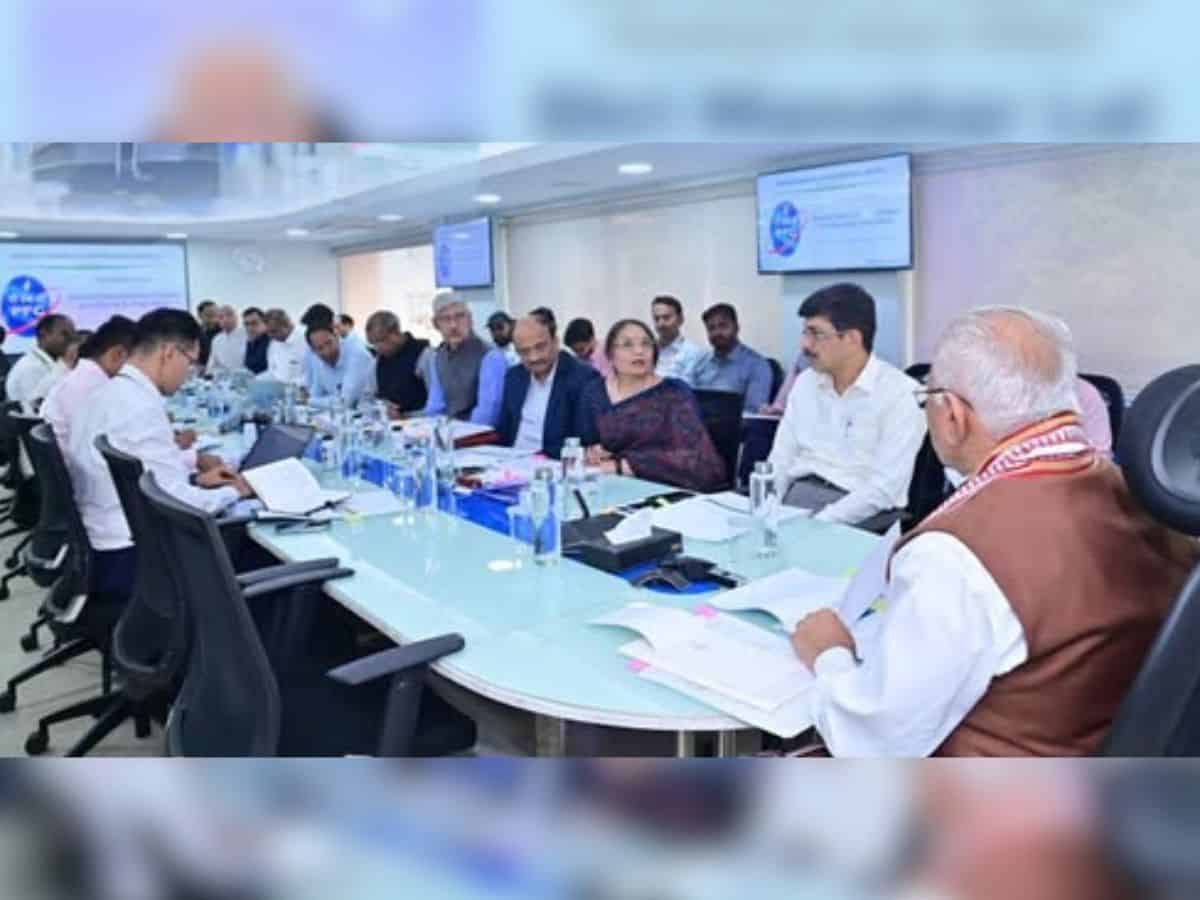 Power Minister Manohar Lal chairs a meet with PFC, discussed strategic goals for FY25