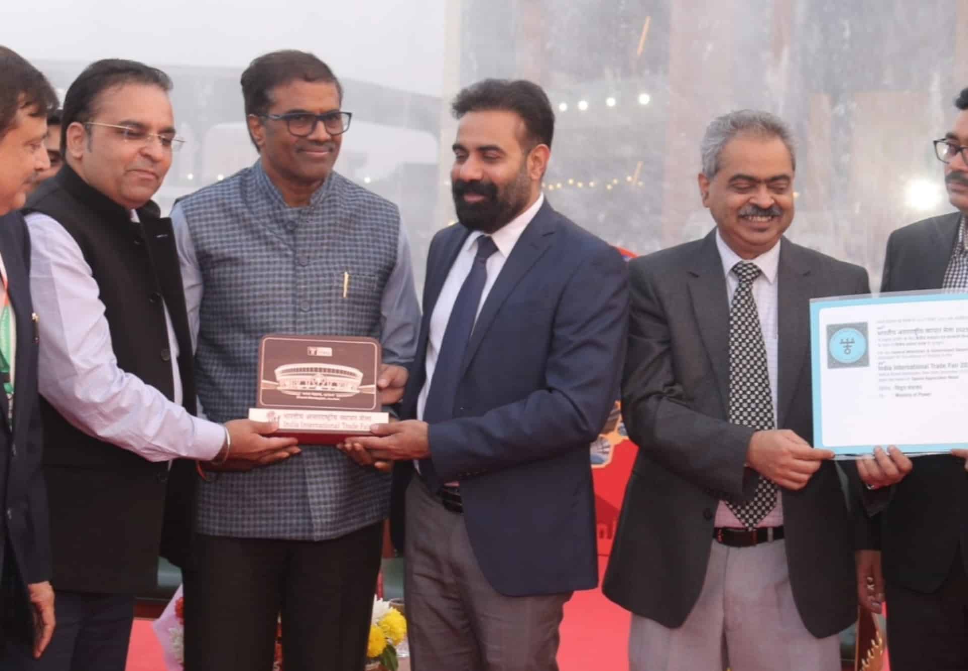 Ministry of Power Pavilion Wins Special Appreciation Medal at IITF 2025