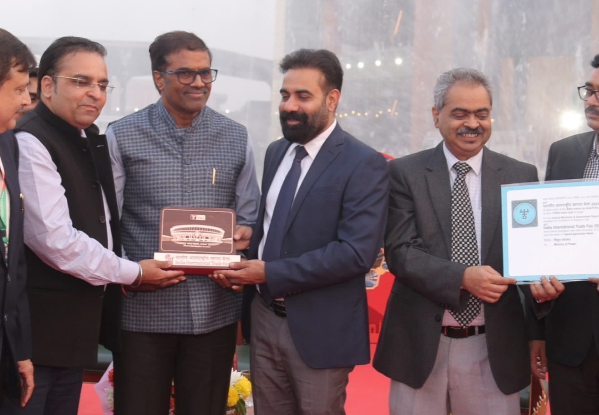 Ministry of Power Pavilion Wins Special Appreciation Medal at IITF 2025
