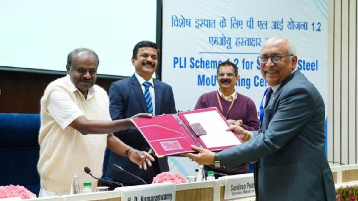 Ministry of Steel Signs MoUs for 85 Specialty Steel Projects Worth ₹11,887 Crore