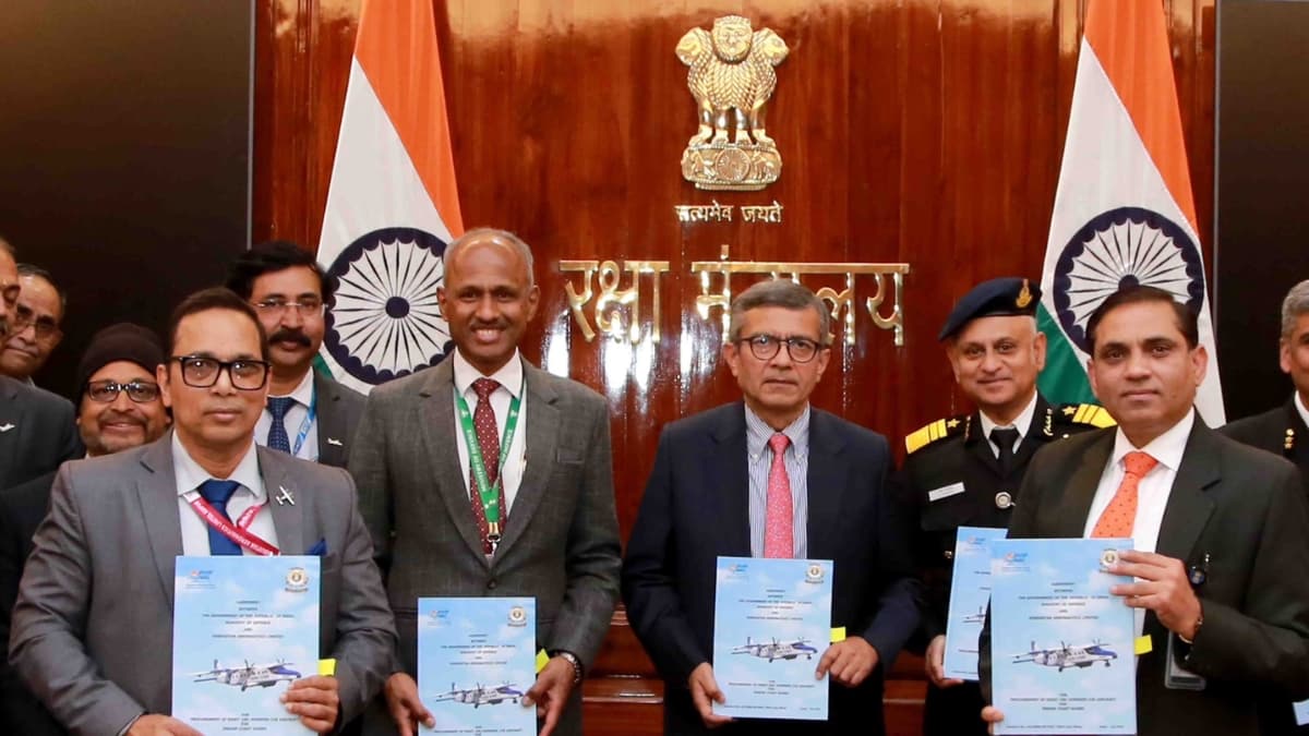 MoD Signs Rs 2,312 Crore HAL Contract for Dornier 228 Aircraft for Indian Coast Guard