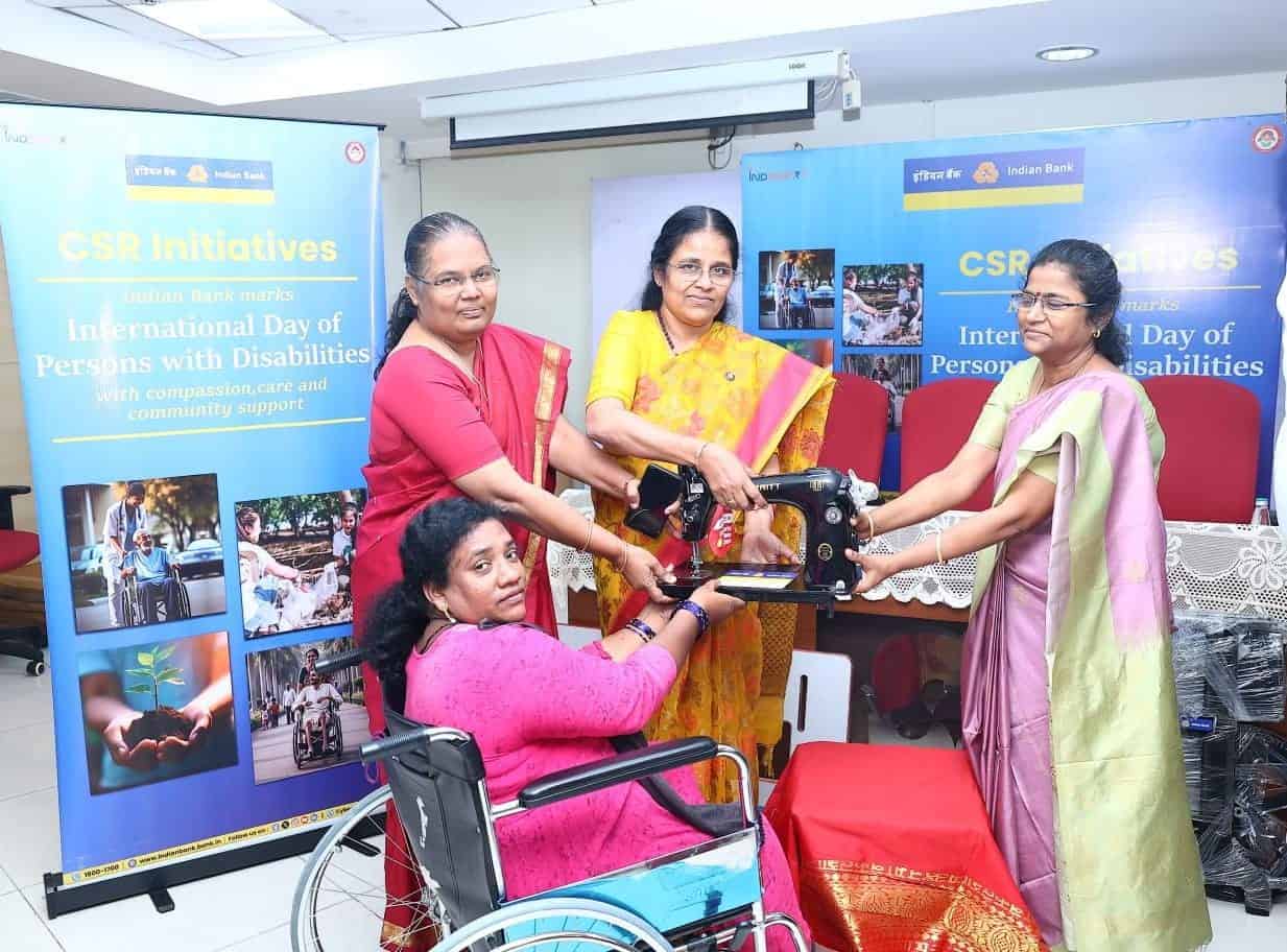 Indian Bank Celebrates International Day of Persons with Disabilities