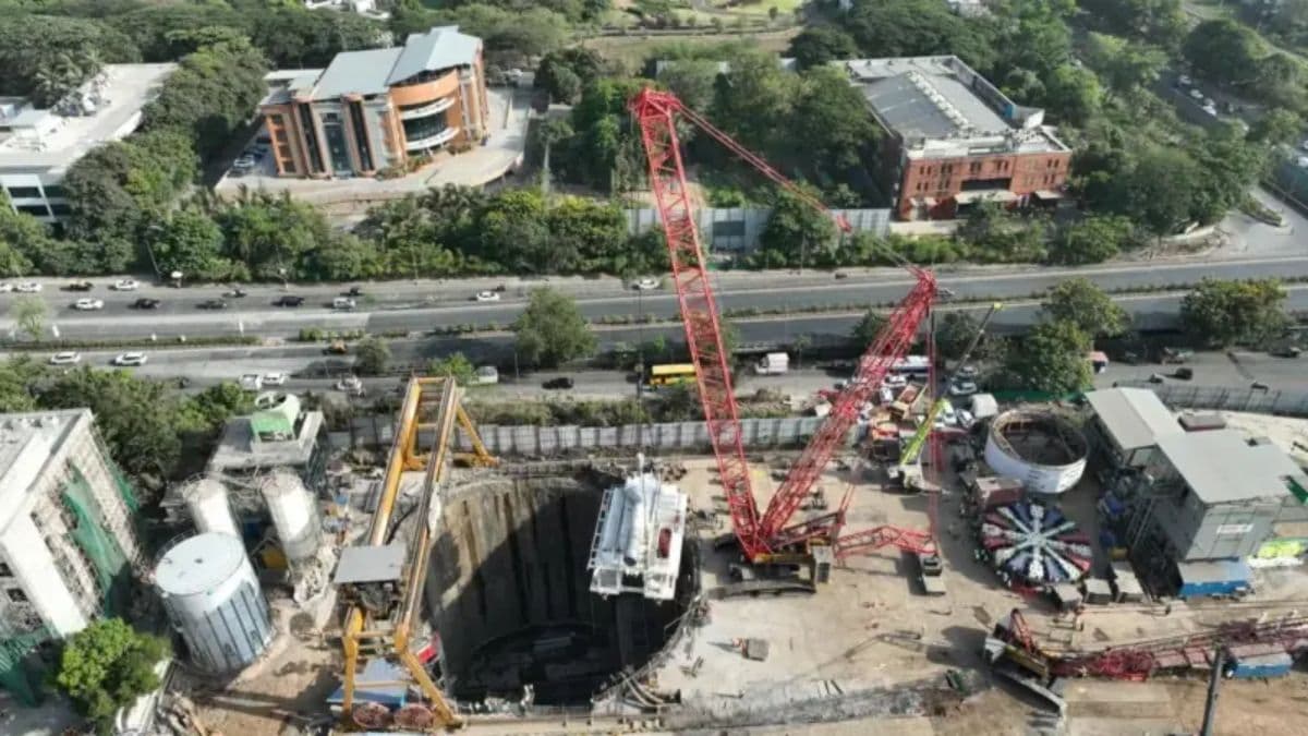 Mumbai–Ahmedabad Bullet Train Project: Second TBM Cutterhead Installed at Ghansoli Shaft