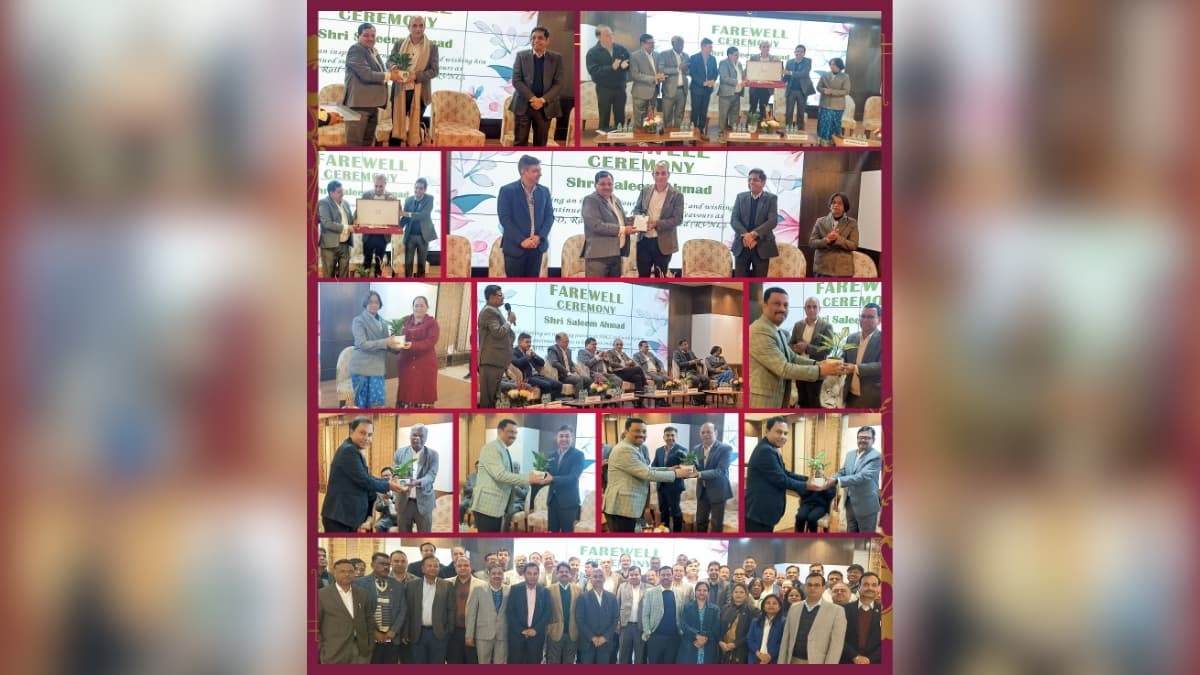 NBCC Honors Shri Saleem Ahmad with Farewell Ceremony