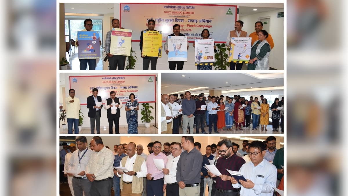 NBCC Observes 55th Safety Week 2026 with Safety Pledge and Awareness Initiatives