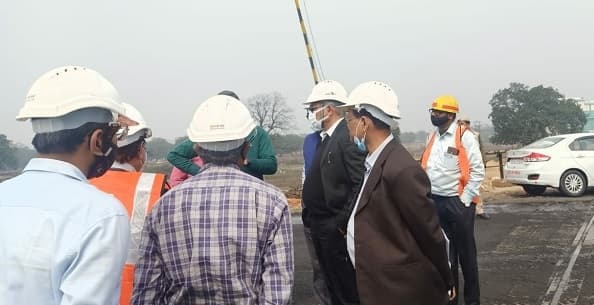 NCL CMD visited Block-B area, inspects Gorbi mine given to NTPC Limited