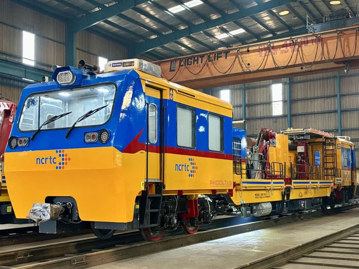 NCRTC inducts High-Speed CMV to foster OHE maintenance of Delhi-Ghaziabad-Meerut corridor