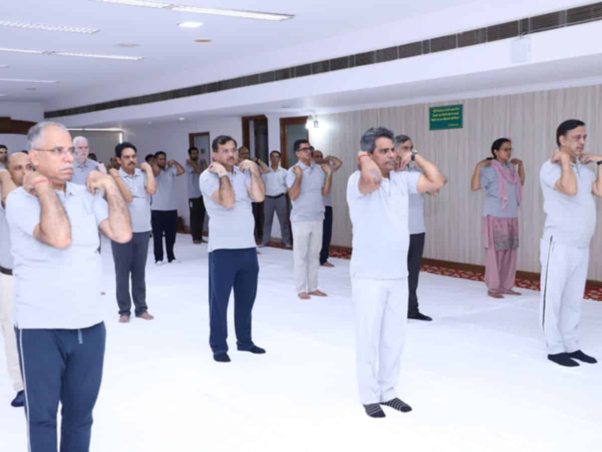 NFL Celebrates 11th International Yoga Day