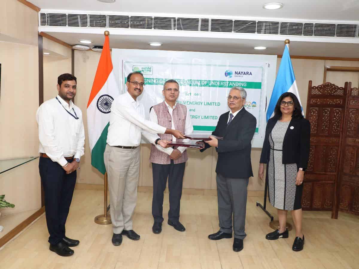 NGEL to Collaborate with Nayara Energy for Production of Green Hydrogen