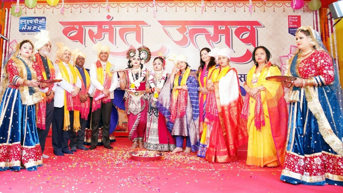NHPC Hosts Vasant Utsav 2026; CMD Bhupendra Gupta Extends Greetings
