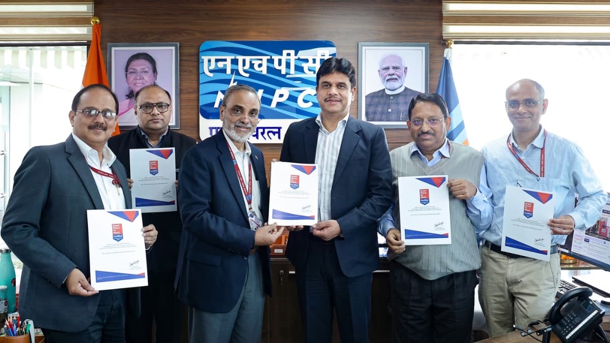 NHPC Certified Great Place To Work for 2nd Straight Year! 88% Employees Vote in Favour