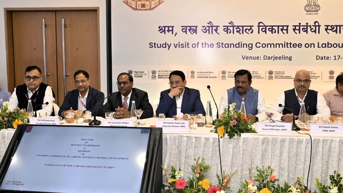 NHPC Hosts Standing Committee on Labour in Darjeeling