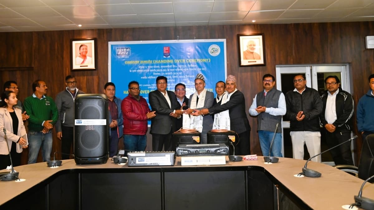 NHPC Teesta-V Power Station Supports Education in Sikkim with CSR Initiative