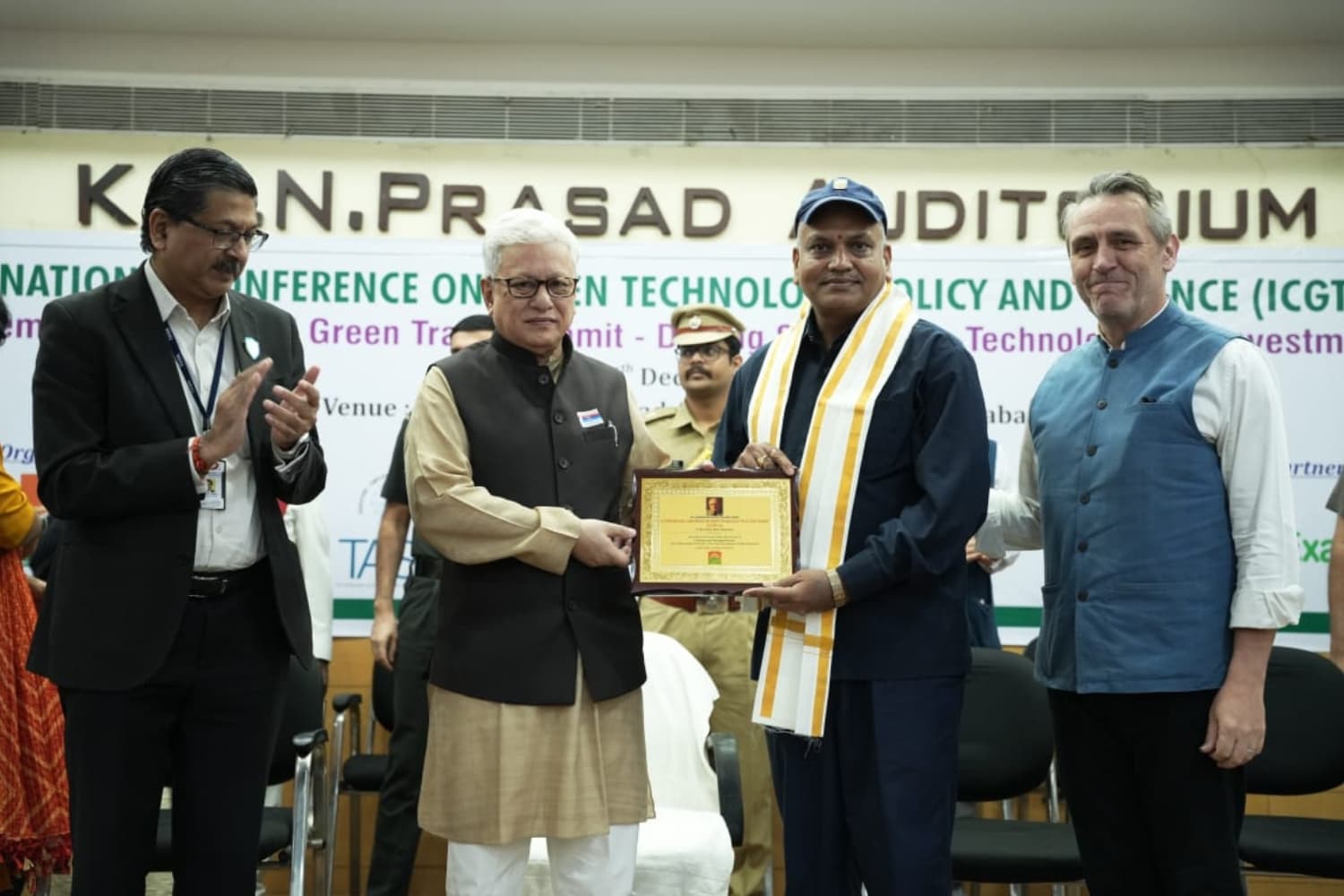 NLC India CMD, Shri P. K. Motupalli, Wins M. S. Swaminathan Green Excellence Award