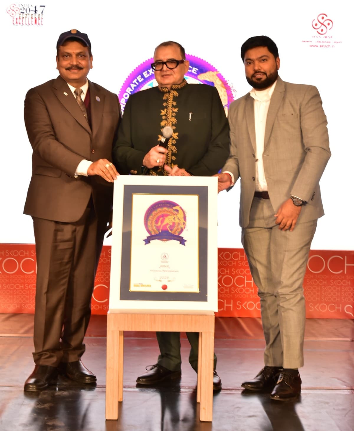 NLC India Limited Conferred with SKOCH Gold Award for Outstanding Financial Performance