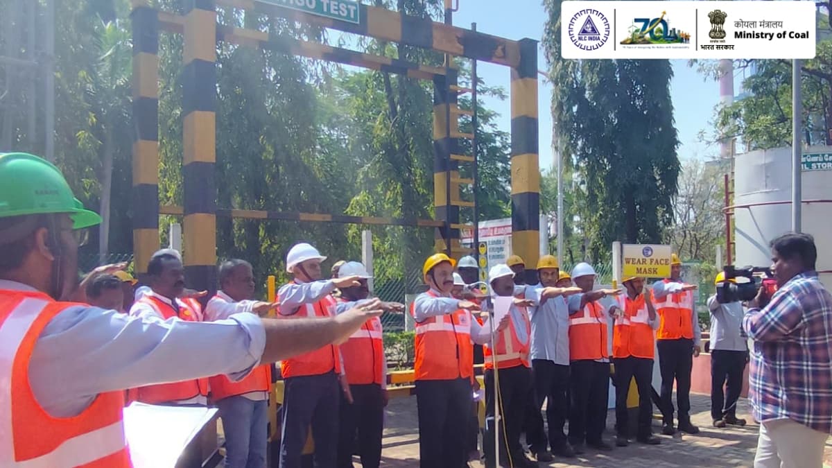 NLC India Ltd. Hosts Grand Safety Rally at Thermal Power Plant-II on National Safety Day