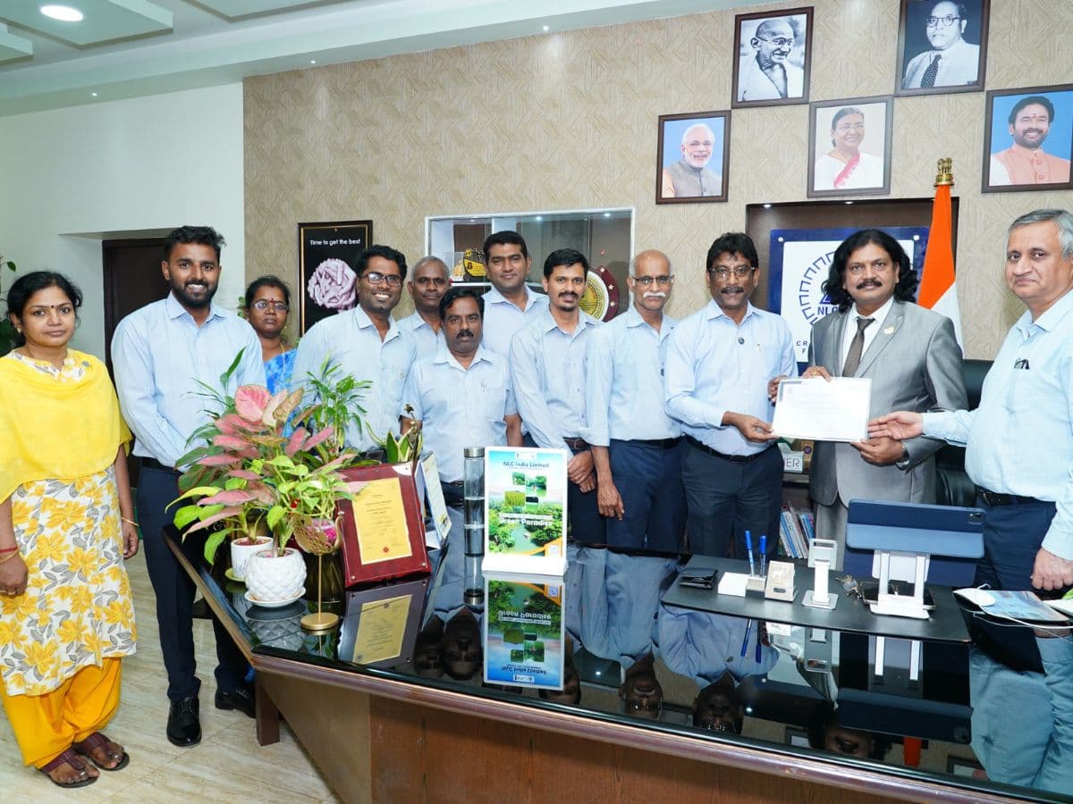 NLC India became the first Coal PSU to receive accreditation for Training Excellence