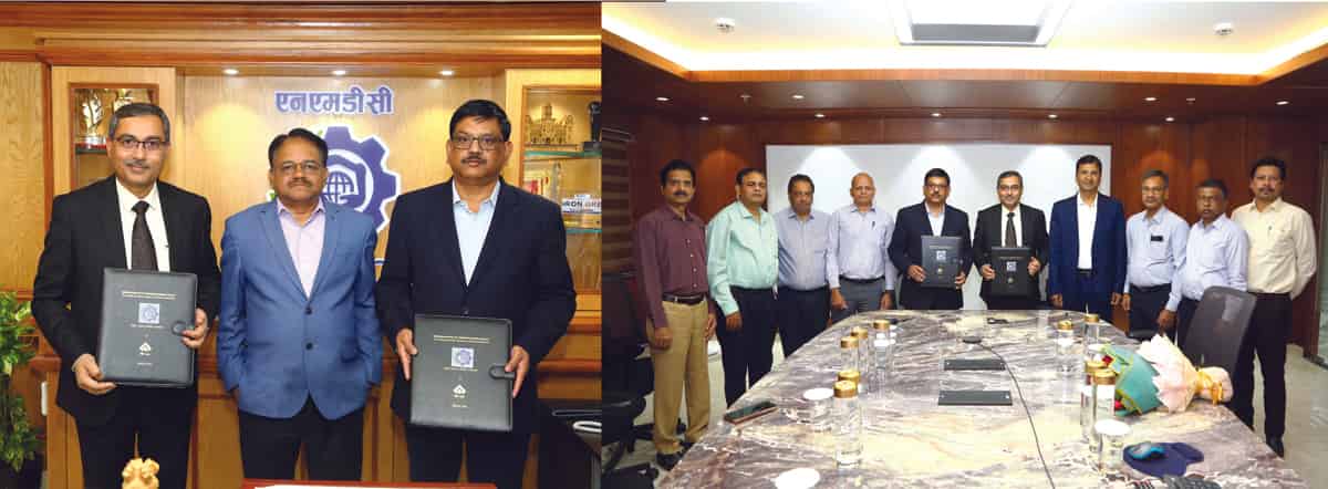NMDC R&D Centre Signs MoU with RDCIS, SAIL to Strengthen the Steel Industry
