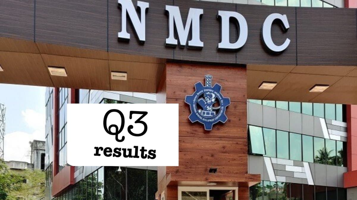 NMDC Q3 FY26 Net Profit at ₹1,738 Crore, Declares ₹2.50 Per Share Dividend