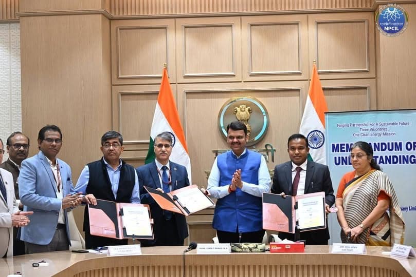 NPCIL, MahaGenCo & MITRA Sign Landmark Partnership to Drive Maharashtra’s Nuclear Energy Expansion