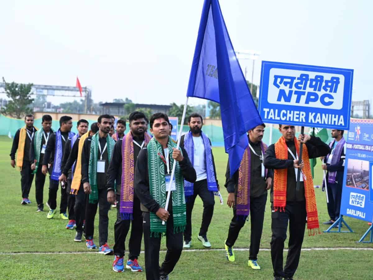 NTPC Bongaigaon kickstarts six-day Intra Regional Sports Meet of Eastern Region-II (Football) 2023