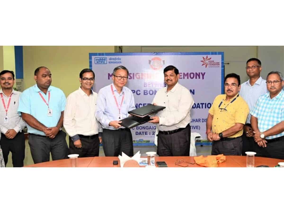 NTPC Bongaigaon with ACCF launched comprehensive cancer care program in Kokrajhar