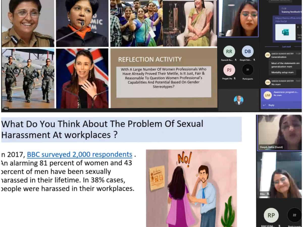 NTPC Dulanga organised Workshop on POSH Act 2013