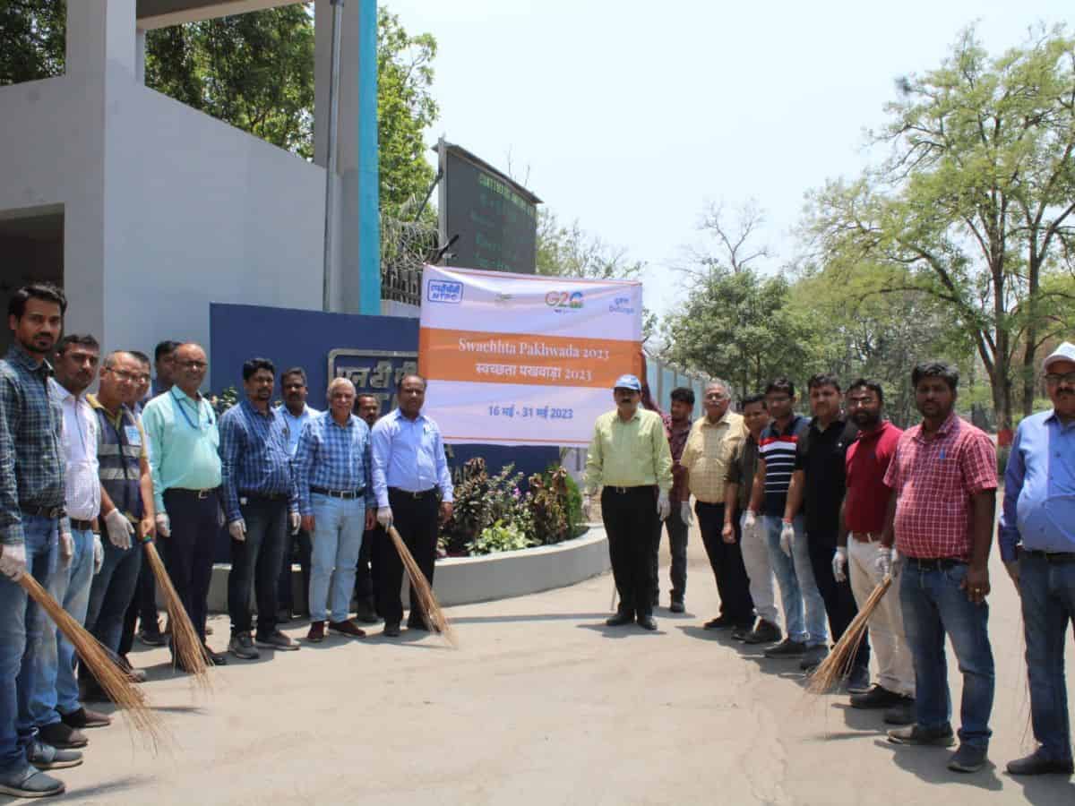 NTPC Dulanga organized Cleanliness Drive