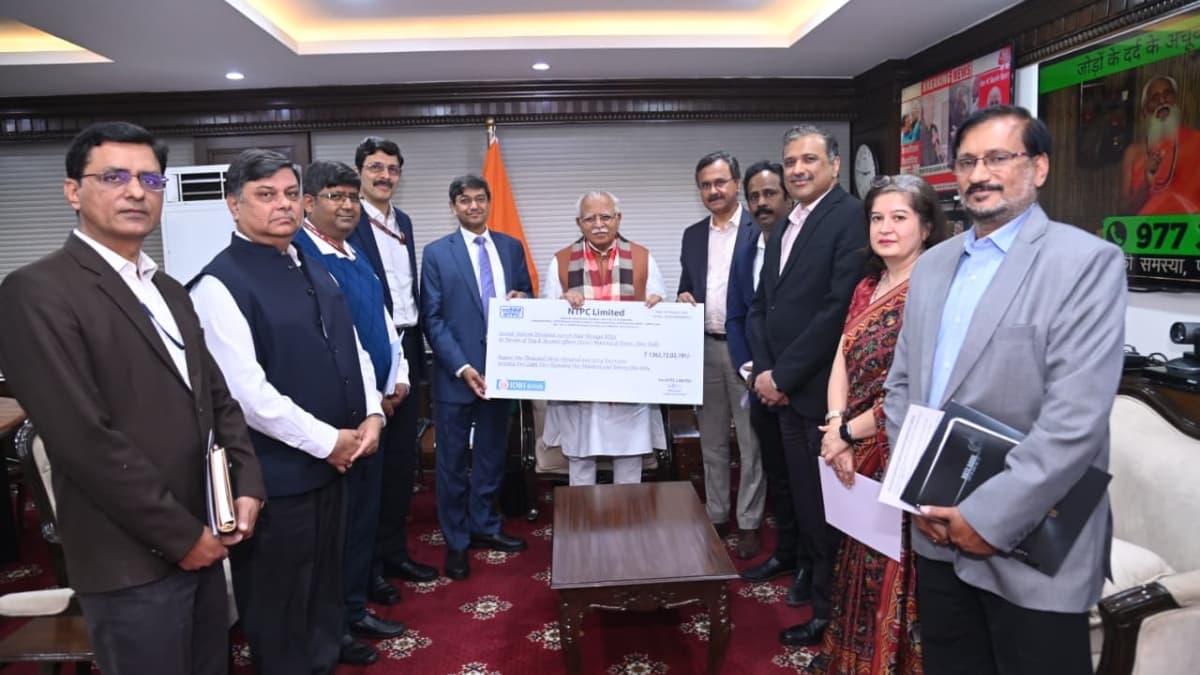 NTPC Hands Over ₹1,362.72 Crore Interim Dividend to Government of India FY 2025–26