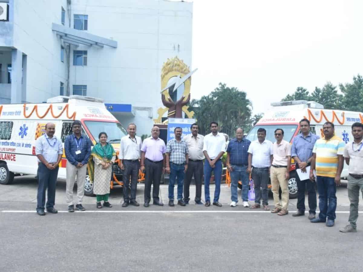 NTPC Kahalgaon CSR, Hands Over Ambulances to Kahalgaon Administration for Enhanced Healthcare Access