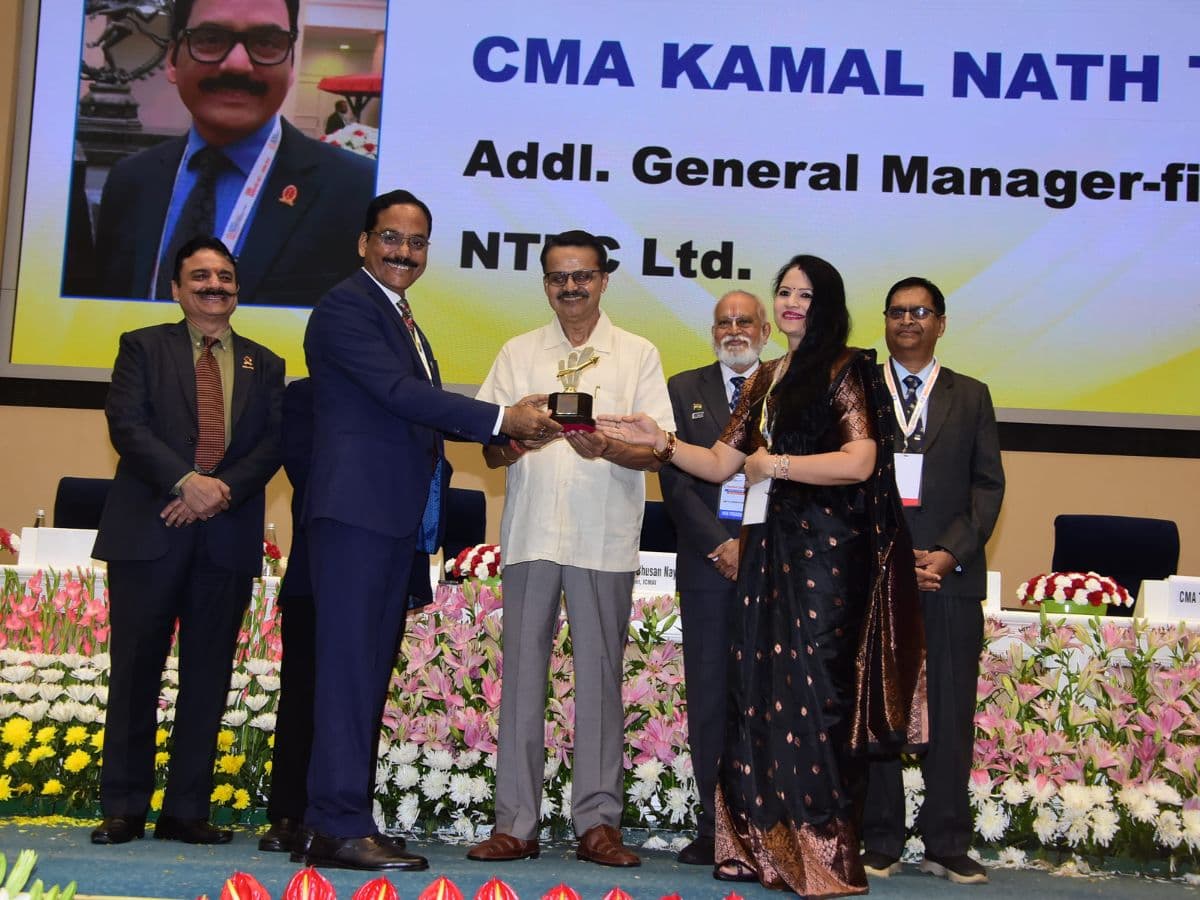 NTPC's Kamal Nath Thakur honoured with ‘CMA of the Year Award 2024’