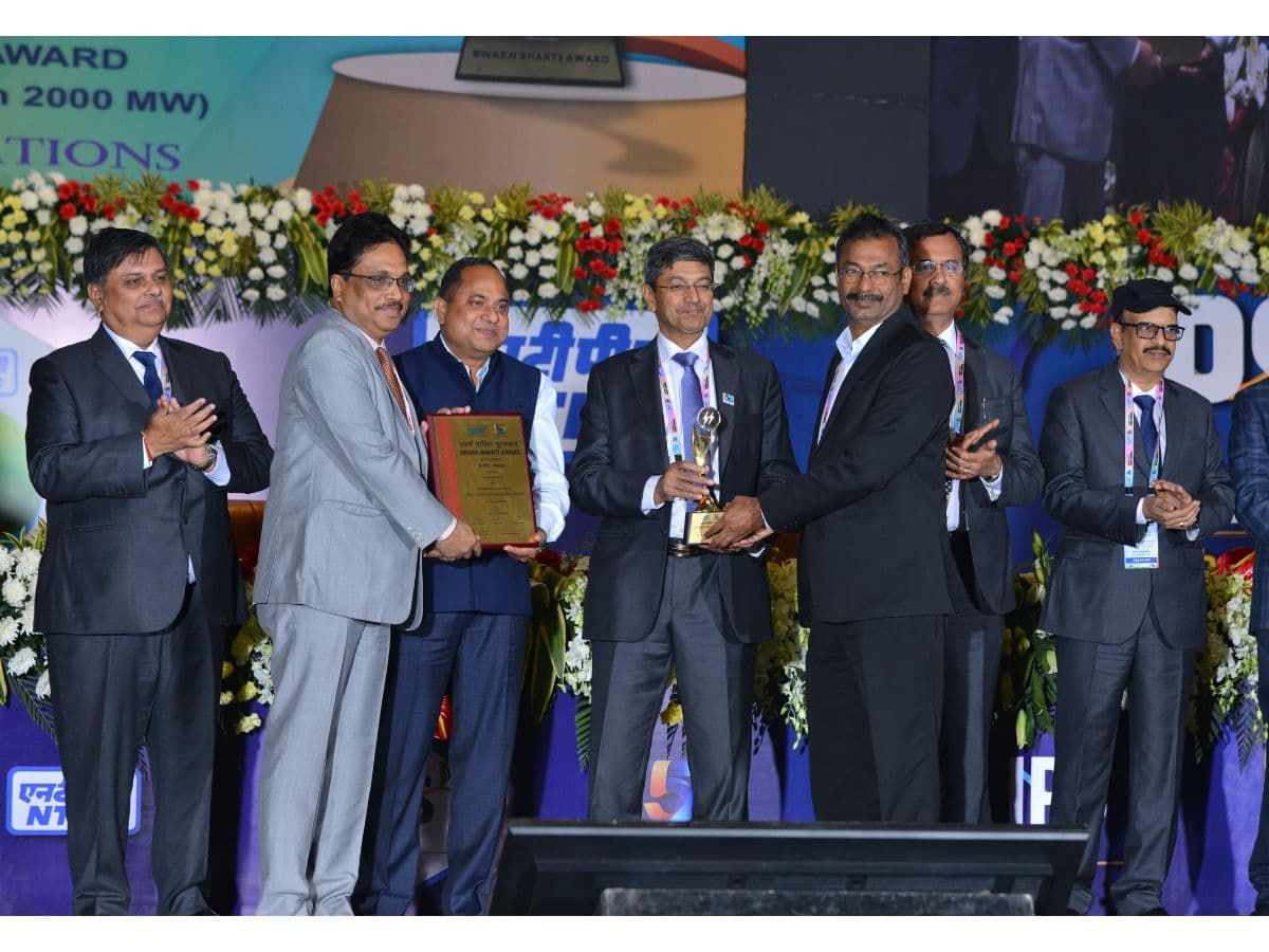NTPC Kanti Honored with Swarn Shakti Award for Safety Excellence