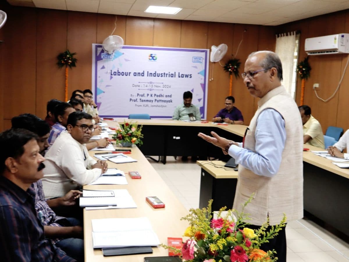NTPC Korba Conducts Training Workshop on Labour and Industrial Laws