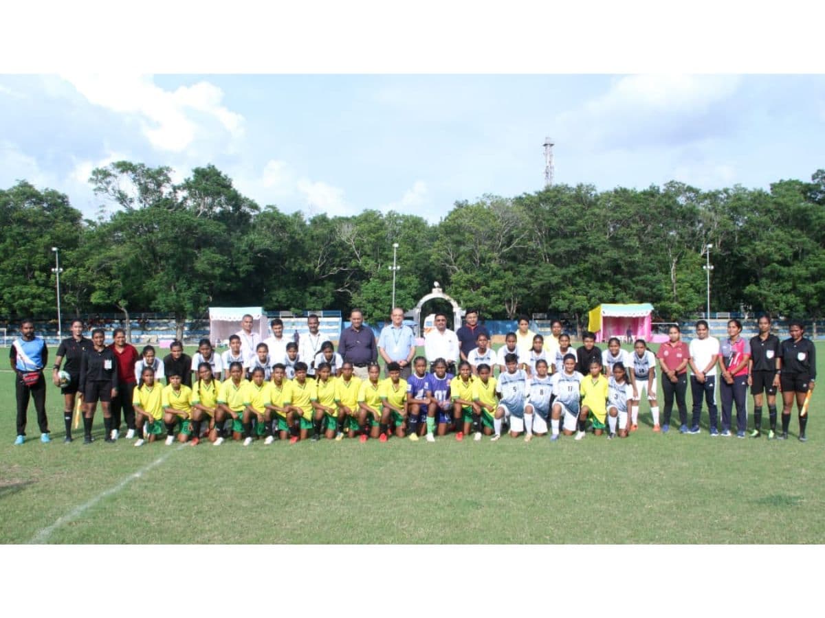 NTPC Korba launches Inter-District Junior Girls Football Championship and Coaching Camp