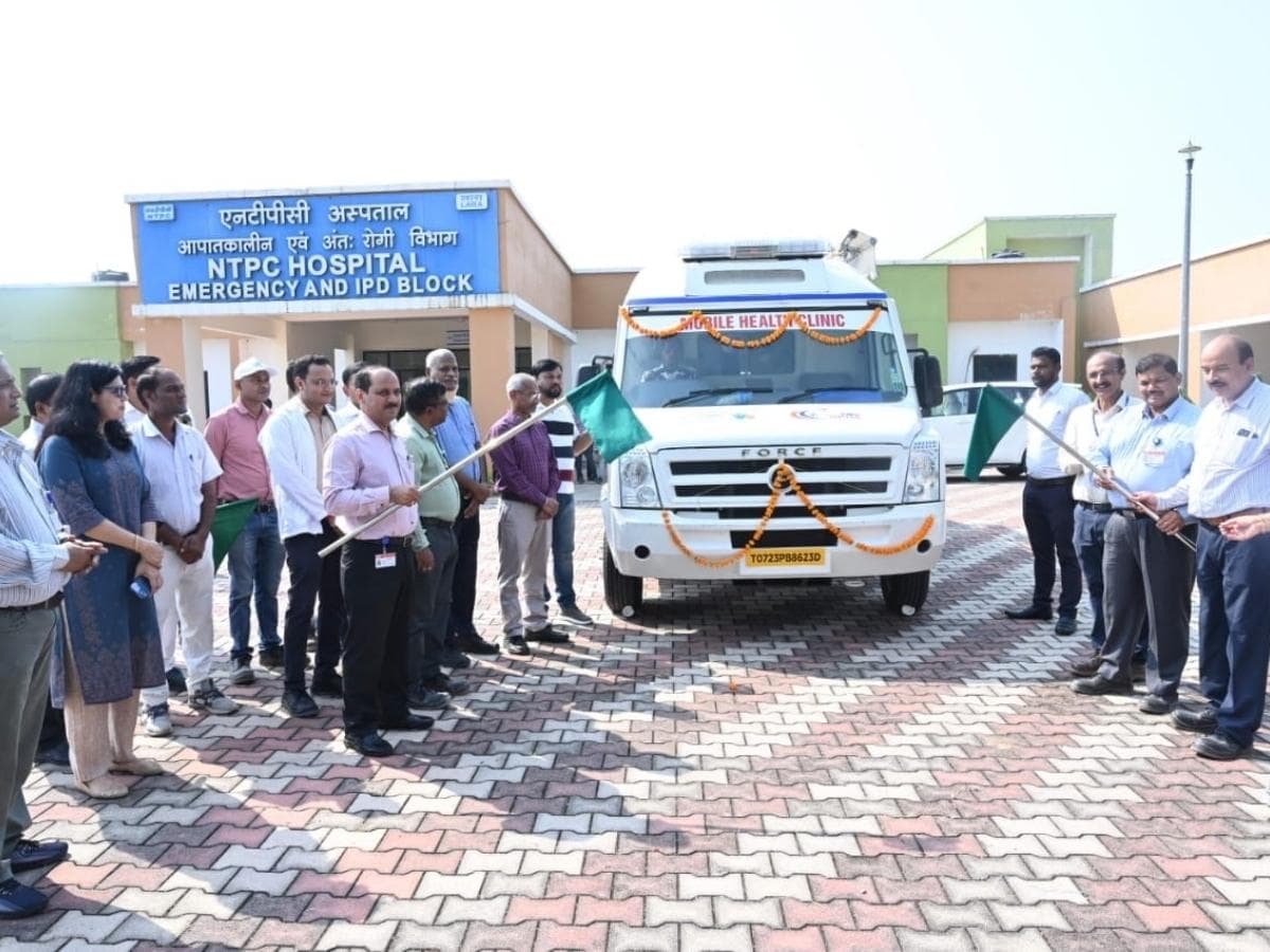 NTPC Lara inaugurates a Mobile Medical Unit