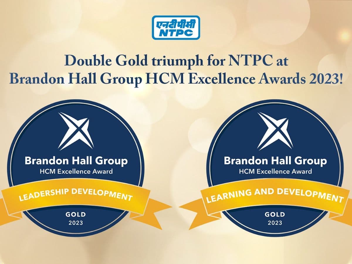 NTPC Limited wins 2 Gold Awards