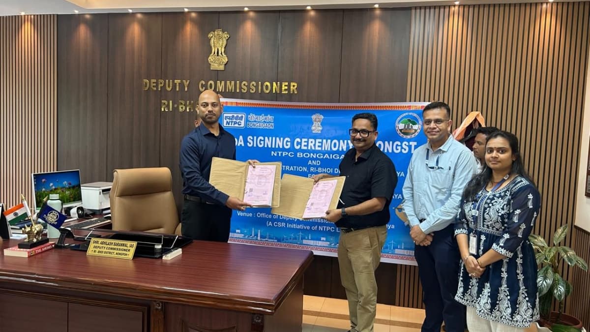 NTPC Signs MoA to Establish STEM Labs in 27 Government Schools in Meghalaya
