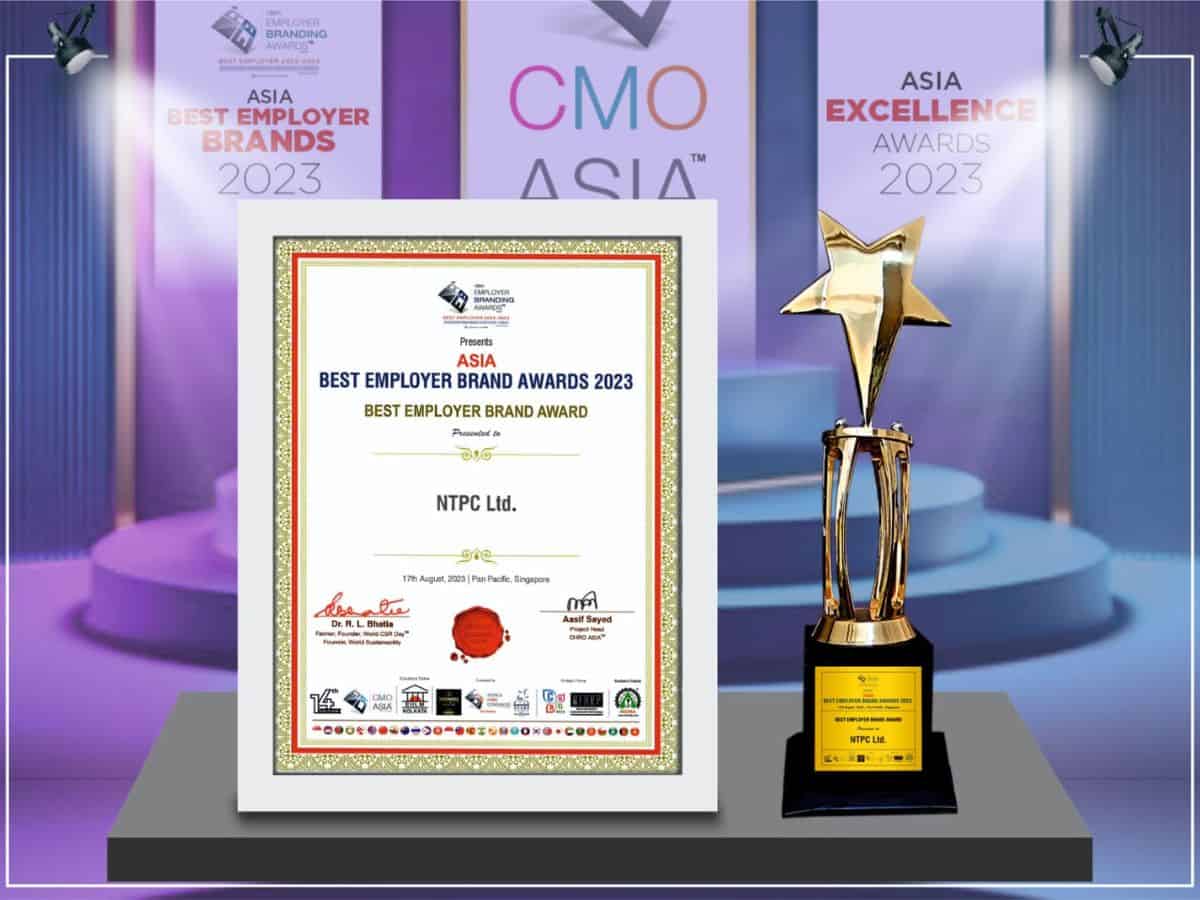 NTPC conferred with Asia’s Best Employer Brand Awards 2023