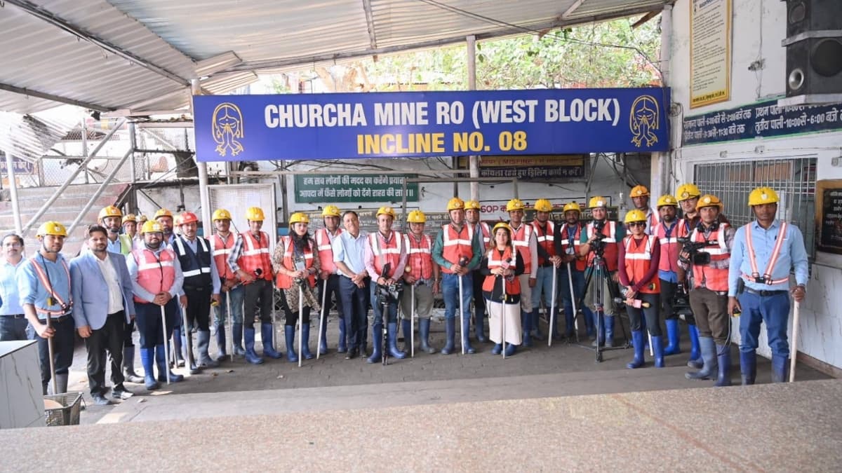 National Media Delegation Witnesses Sustainable Mining and Community Initiatives at SECL