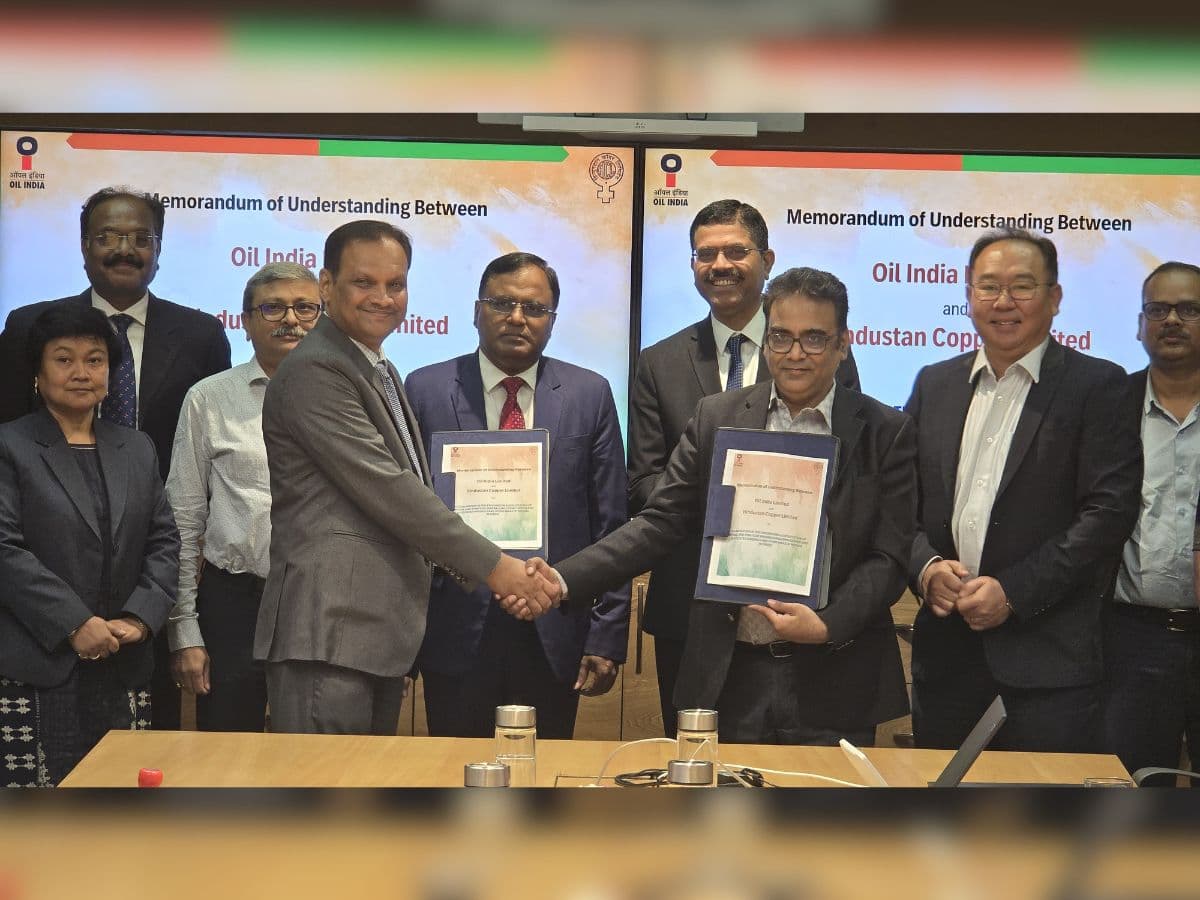 OIL and HCL Sign MoU for exploration and development of critical and strategic minerals