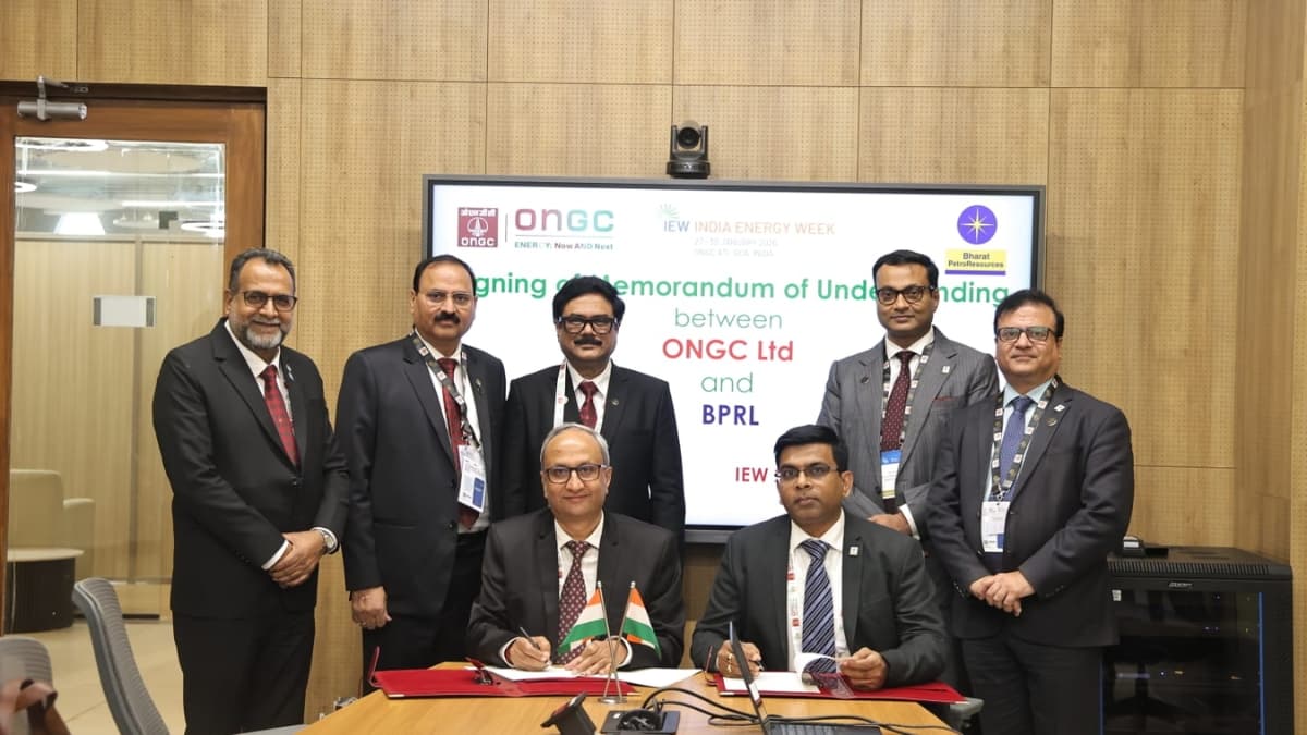 ONGC, BPRL Sign Strategic MoU at India Energy Week 2026 to Boost Exploration Collaboration