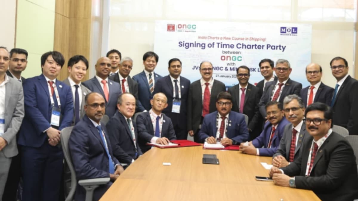 ONGC, MOL Japan & Samsung HI Sign Pact for 2 Indian VLECs to Boost Energy Security