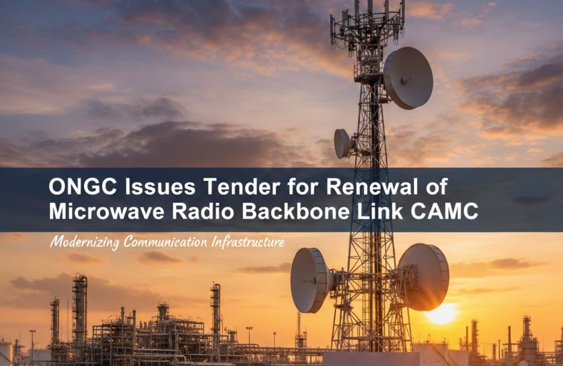 ONGC Issues Tender for Renewal of Microwave Radio Backbone Link CAMC