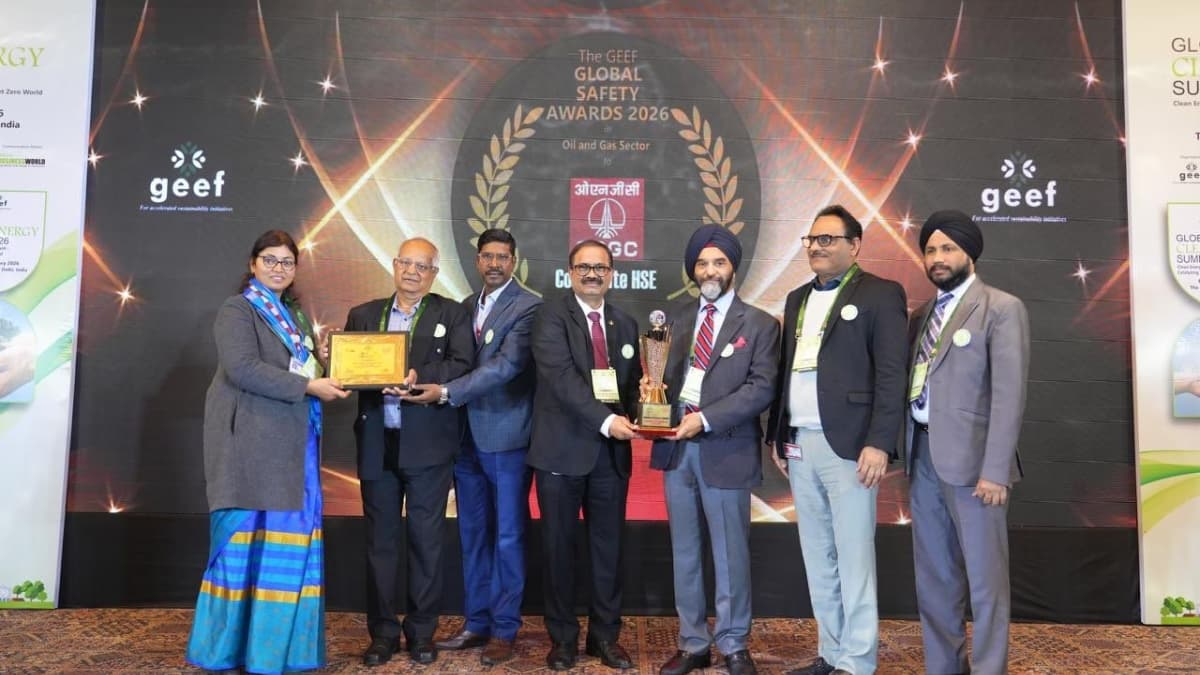 ONGC Wins Global Platinum Award for Safety & Environment Management 2026