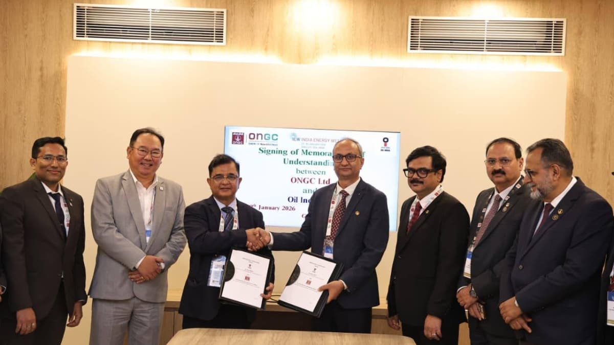 ONGC, Oil India Sign MoU at India Energy Week 2026 for Exploration Ties
