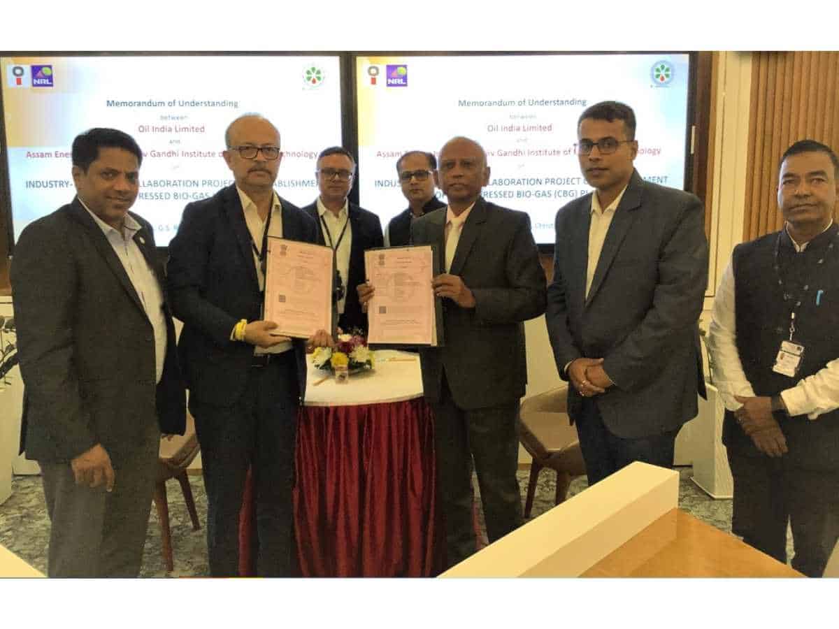Oil India signs MoU with Rajiv Gandhi Institute of Petroleum Technology