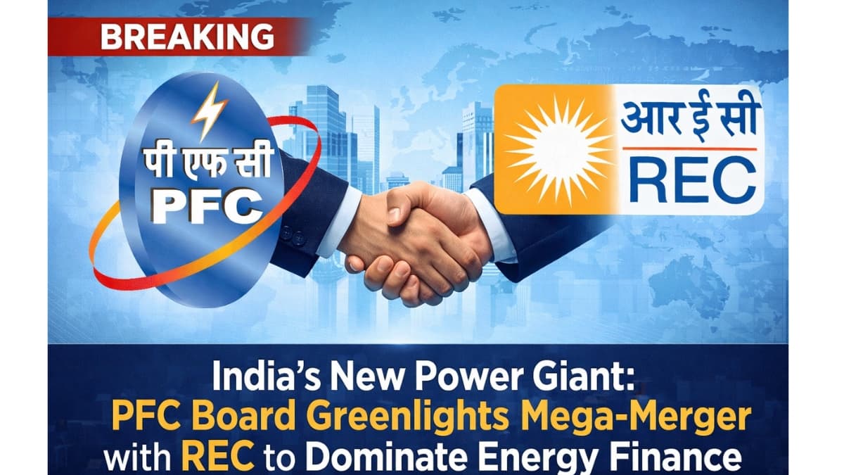 PFC and REC Boards Approve In-Principle Merger to Strengthen Power Sector Financing