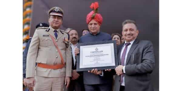 PFC receives Certificate of Appreciation for Best CSR practices and Covid-19 Relief Work